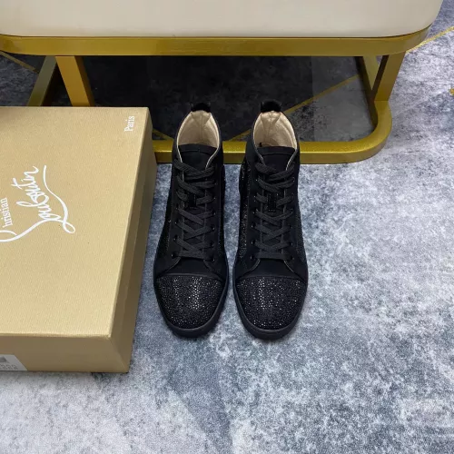 Replica Christian Louboutin High Top Shoes For Men #1381354 $92.00 USD for Wholesale