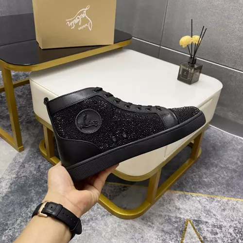 Replica Christian Louboutin High Top Shoes For Men #1381356 $92.00 USD for Wholesale