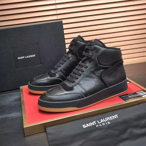 Cheap Yves Saint Laurent YSL High Tops Shoes For Men #1381465, $$100.00 USD On Yves Saint Laurent YSL High Tops Shoes
