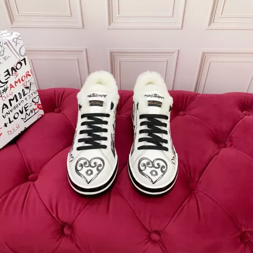 Replica Dolce & Gabbana D&G Casual Shoes For Women #1381547 $125.00 USD for Wholesale