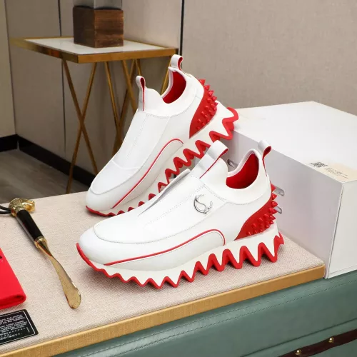 Cheap Christian Louboutin Casual Shoes For Men #1381610, $$125.00 USD On Christian Louboutin Casual Shoes