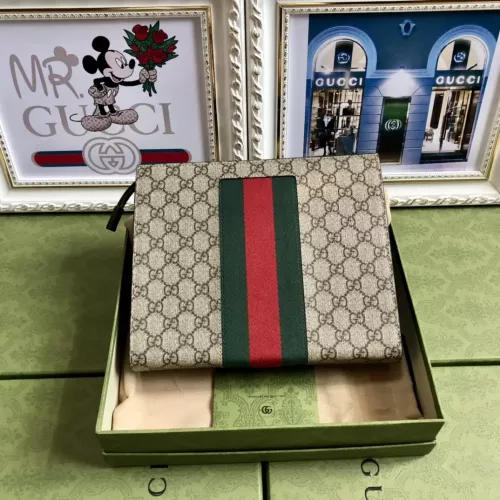 Replica Gucci AAA Man Wallets #1381630 $88.00 USD for Wholesale