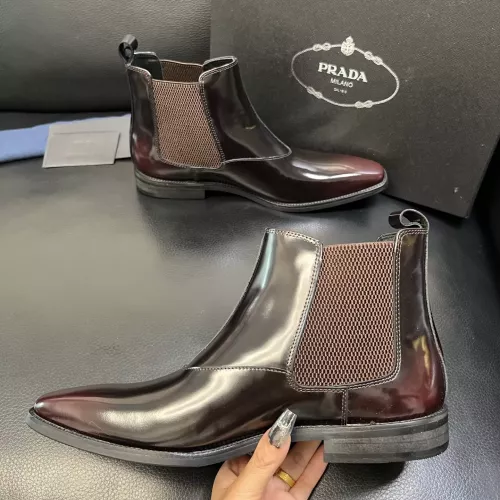 Replica Prada Boots For Men #1381662 $150.00 USD for Wholesale