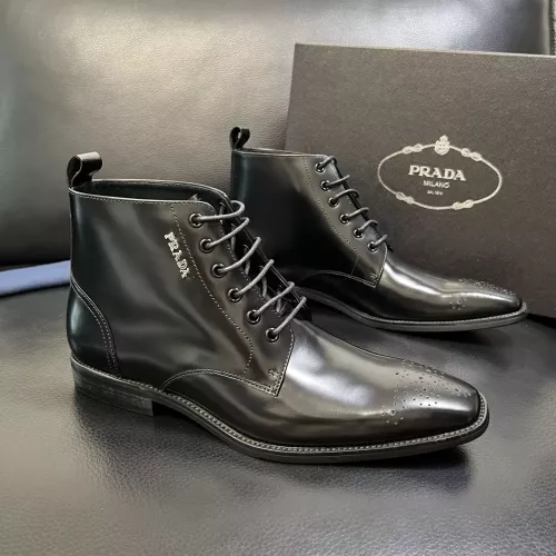 Cheap Prada Boots For Men #1381665, $$150.00 USD On Prada Boots