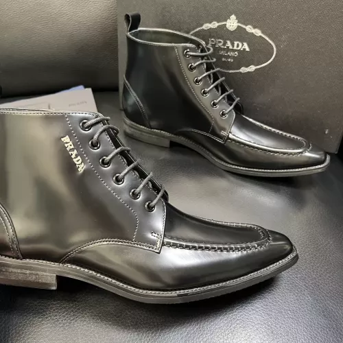 Replica Prada Boots For Men #1381667 $150.00 USD for Wholesale