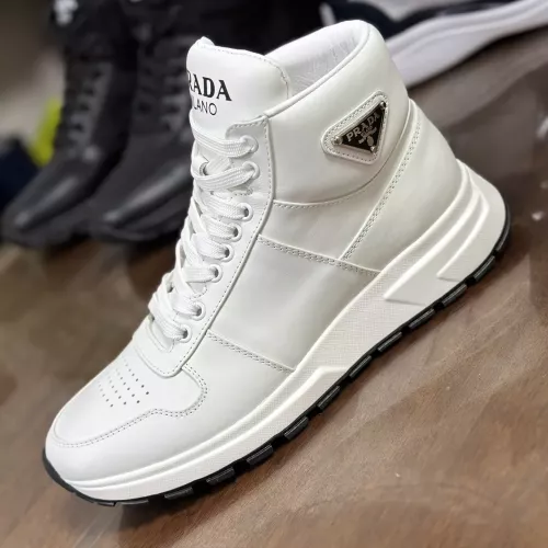 Replica Prada High Top Shoes For Men #1381672 $100.00 USD for Wholesale