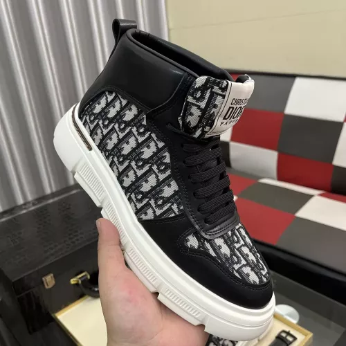 Replica Christian Dior High Top Shoes For Men #1381686 $82.00 USD for Wholesale