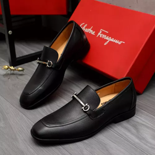 Cheap Salvatore Ferragamo Leather Shoes For Men #1381829, $$88.00 USD On Salvatore Ferragamo Leather Shoes