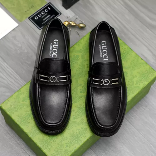 Replica Gucci Oxfords Shoes For Men #1381842 $88.00 USD for Wholesale