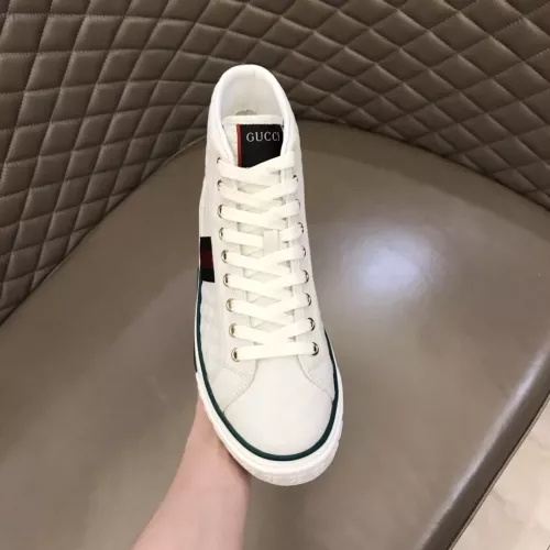 Replica Gucci High Tops Shoes For Women #1381884 $88.00 USD for Wholesale
