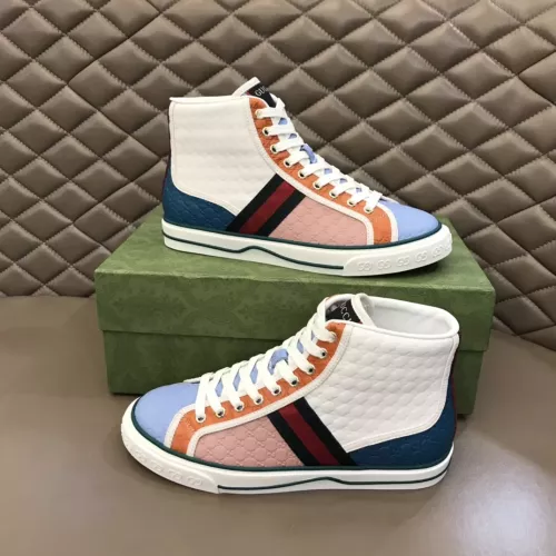 Cheap Gucci High Tops Shoes For Men #1381887, $$88.00 USD On Gucci High Tops Shoes