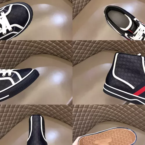 Replica Gucci High Tops Shoes For Women #1381888 $88.00 USD for Wholesale