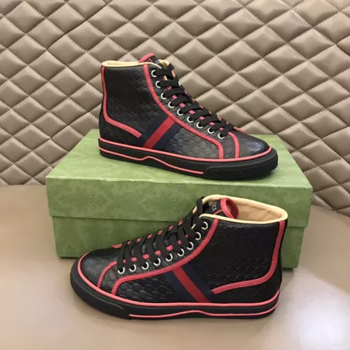 Replica Gucci High Tops Shoes For Women #1381890 $88.00 USD for Wholesale