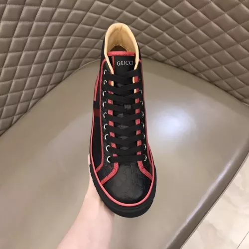 Replica Gucci High Tops Shoes For Women #1381890 $88.00 USD for Wholesale