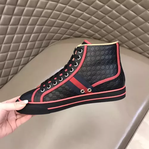 Replica Gucci High Tops Shoes For Women #1381890 $88.00 USD for Wholesale