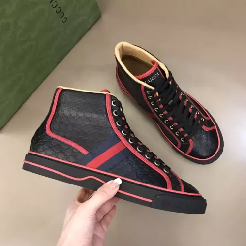 Cheap Gucci High Tops Shoes For Men #1381891, $$88.00 USD On Gucci High Tops Shoes
