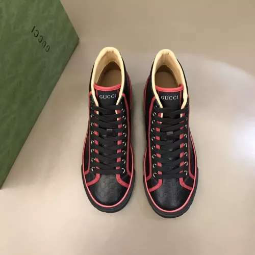 Replica Gucci High Tops Shoes For Men #1381891 $88.00 USD for Wholesale