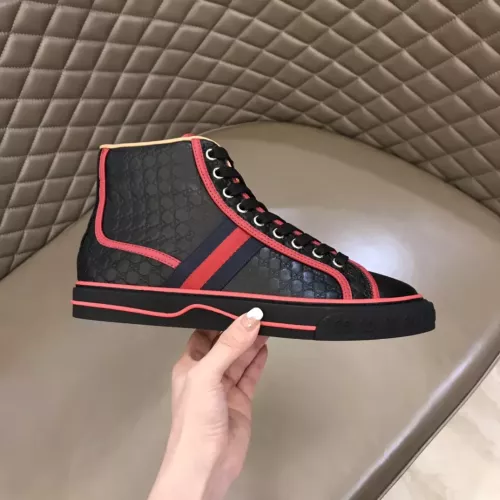 Replica Gucci High Tops Shoes For Men #1381891 $88.00 USD for Wholesale