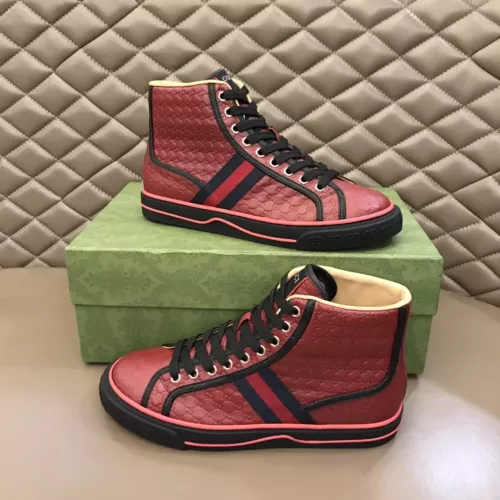 Replica Gucci High Tops Shoes For Women #1381892 $88.00 USD for Wholesale