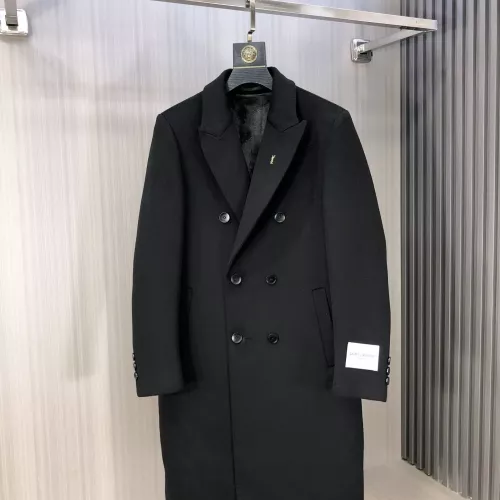 Cheap Yves Saint Laurent YSL Coat Long Sleeved For Men #1381943, $$294.21 USD On Yves Saint Laurent YSL Coat