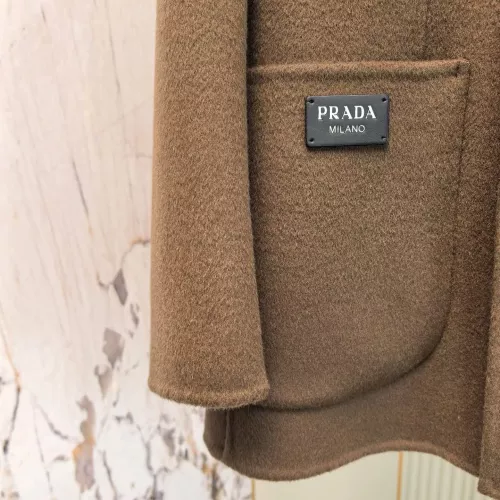Replica Prada Coat Long Sleeved For Men #1381950 $264.46 USD for Wholesale