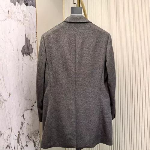 Replica Yves Saint Laurent YSL Coat Long Sleeved For Men #1381952 $314.05 USD for Wholesale