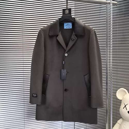 Cheap Prada Coat Long Sleeved For Men #1381978, $$347.11 USD On Prada Coat