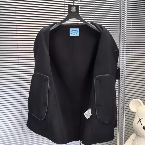 Replica Prada Coat Long Sleeved For Men #1381979 $347.11 USD for Wholesale