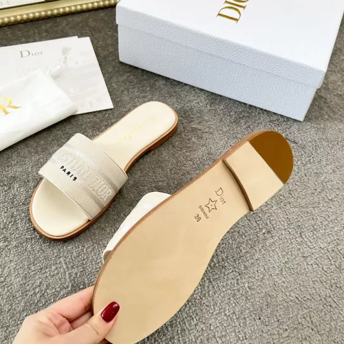 Replica Christian Dior Slippers For Women #1381995 $82.00 USD for Wholesale