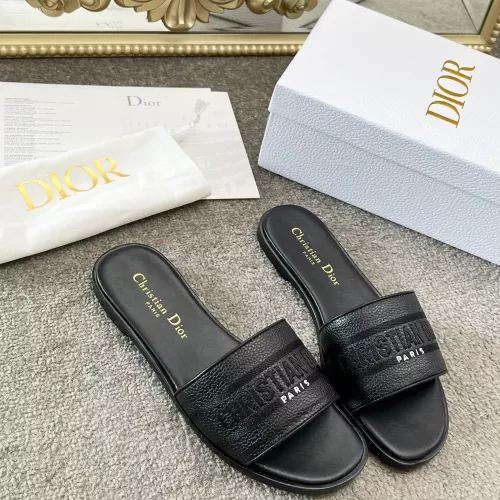 Replica Christian Dior Slippers For Women #1381997 $82.00 USD for Wholesale