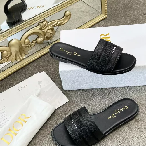 Replica Christian Dior Slippers For Women #1381997 $82.00 USD for Wholesale