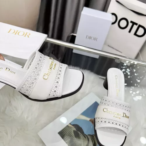 Replica Christian Dior Slippers For Women #1381998 $92.00 USD for Wholesale