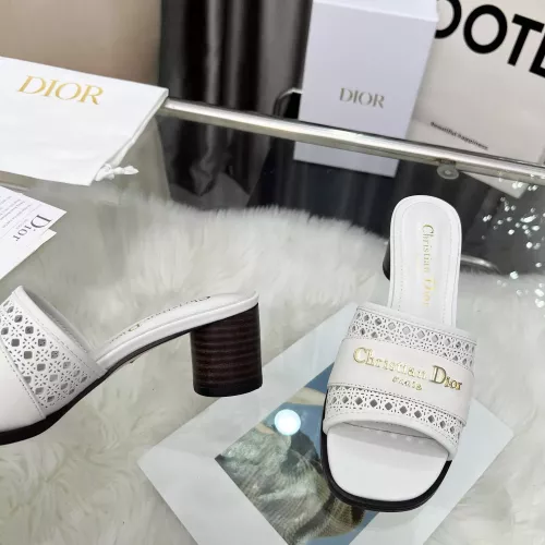 Replica Christian Dior Slippers For Women #1381998 $92.00 USD for Wholesale