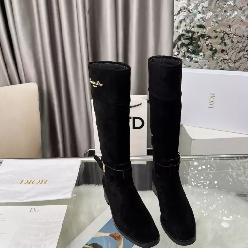 Replica Christian Dior Boots For Women #1382001 $155.00 USD for Wholesale