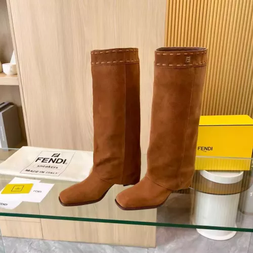 Replica Fendi Fashion Boots For Women #1382047 $162.00 USD for Wholesale