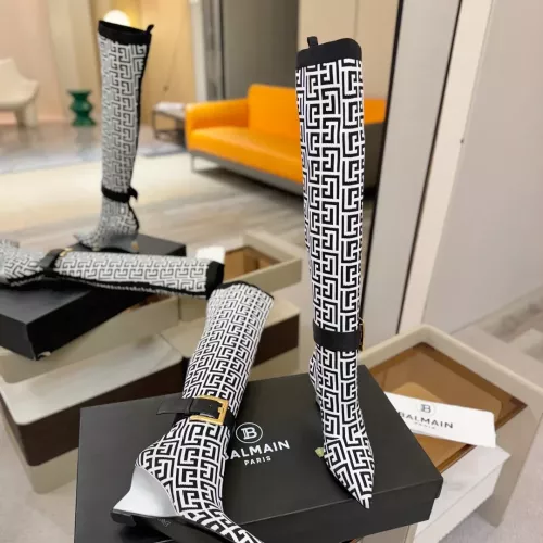 Replica Balmain Boots For Women #1382052 $145.00 USD for Wholesale