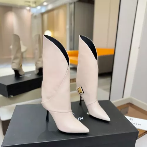 Replica Balmain Boots For Women #1382055 $195.00 USD for Wholesale