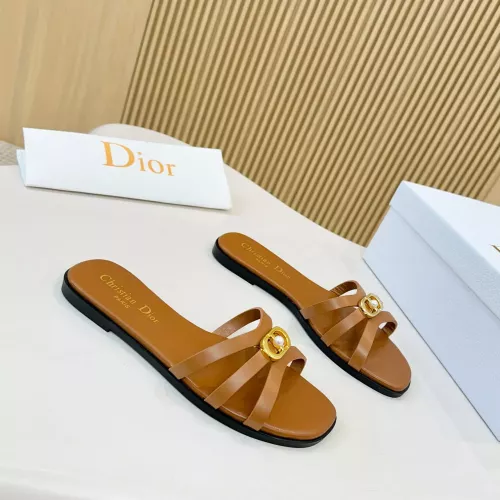 Replica Christian Dior Slippers For Women #1382199 $82.00 USD for Wholesale