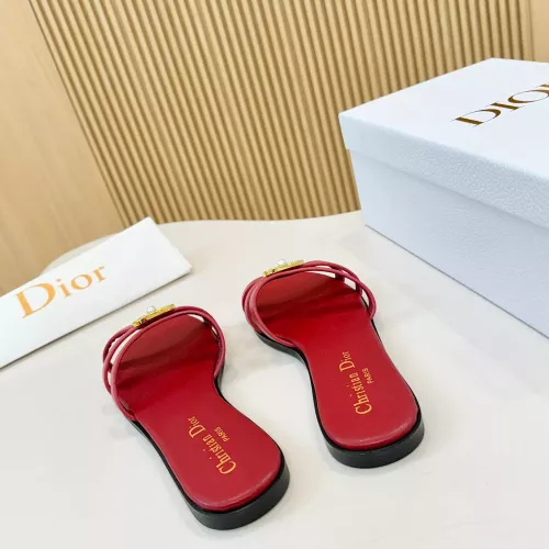 Replica Christian Dior Slippers For Women #1382200 $82.00 USD for Wholesale
