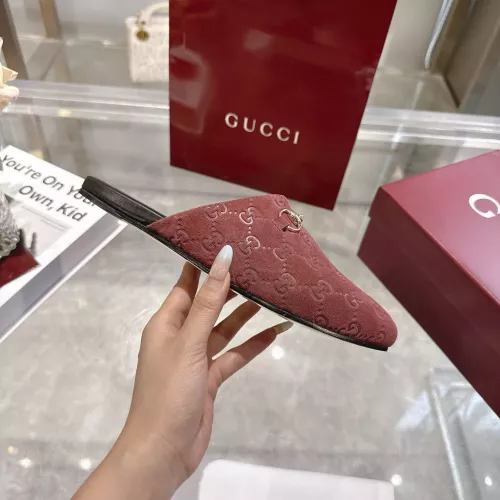 Replica Gucci Slippers For Women #1382218 $92.00 USD for Wholesale