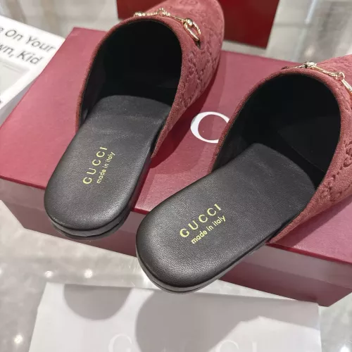 Replica Gucci Slippers For Women #1382218 $92.00 USD for Wholesale