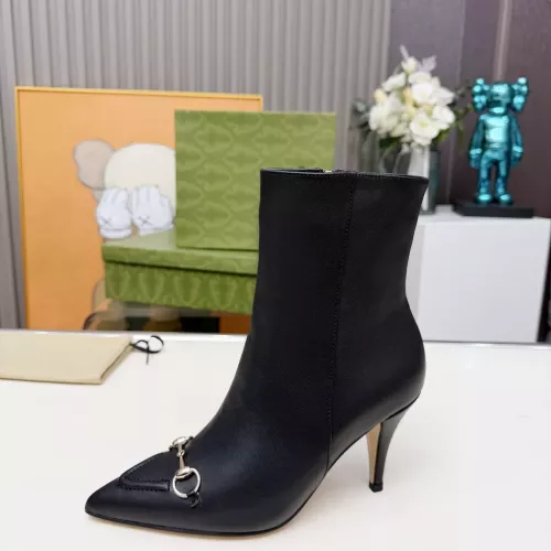 Replica Gucci Boots For Women #1382243 $132.00 USD for Wholesale