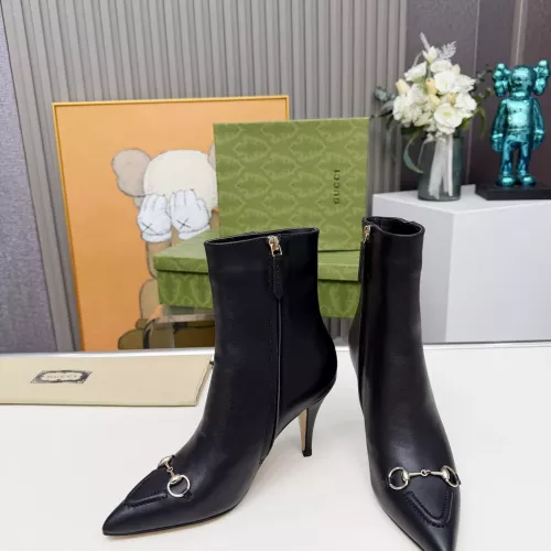 Replica Gucci Boots For Women #1382243 $132.00 USD for Wholesale