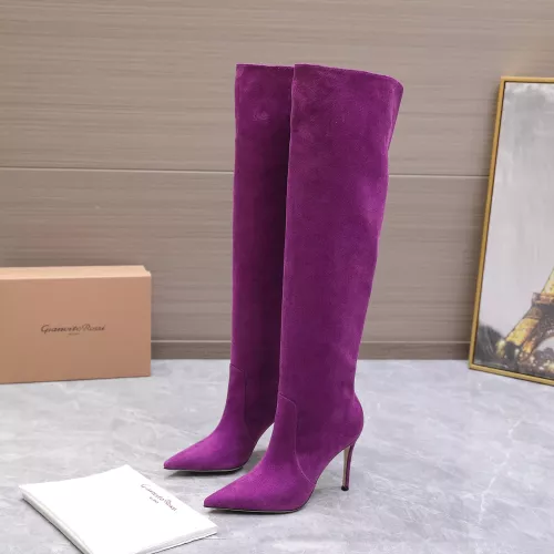 Replica Gianvito Rossi Boots For Women #1382251 $158.00 USD for Wholesale