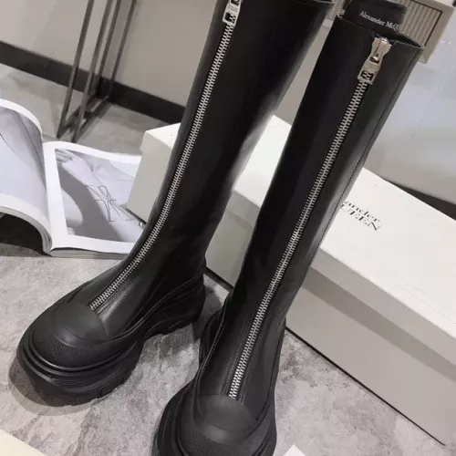 Replica Alexander McQueen Boots For Women #1382253 $182.00 USD for Wholesale