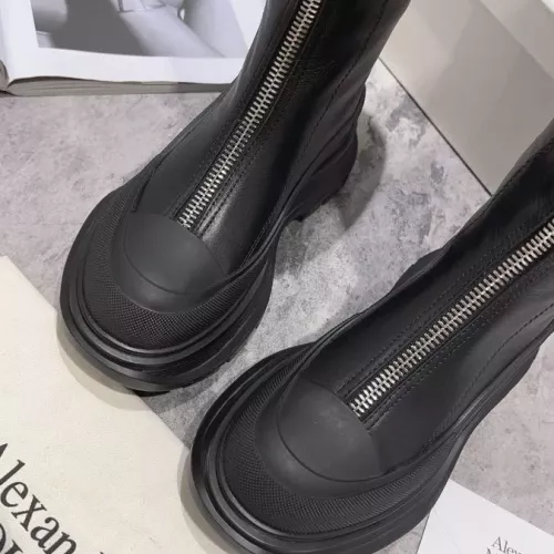 Replica Alexander McQueen Boots For Women #1382253 $182.00 USD for Wholesale