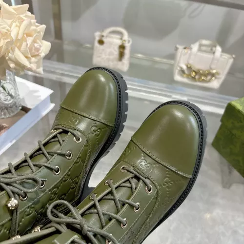 Replica Gucci Boots For Women #1382255 $128.00 USD for Wholesale