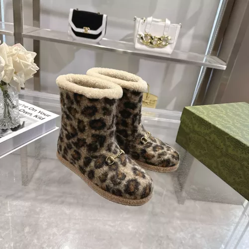 Replica Gucci Boots For Women #1382258 $98.00 USD for Wholesale
