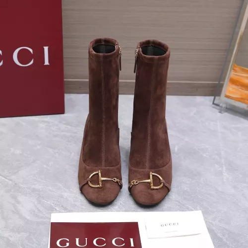 Replica Gucci Boots For Women #1382272 $140.00 USD for Wholesale