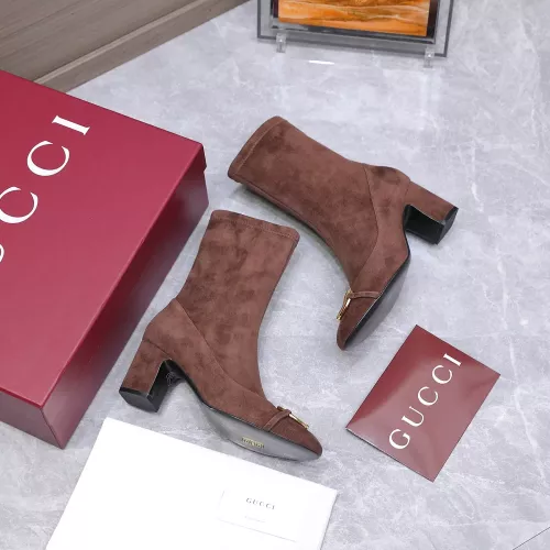Replica Gucci Boots For Women #1382272 $140.00 USD for Wholesale